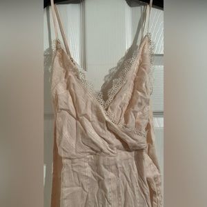 Lulu blush midi dress